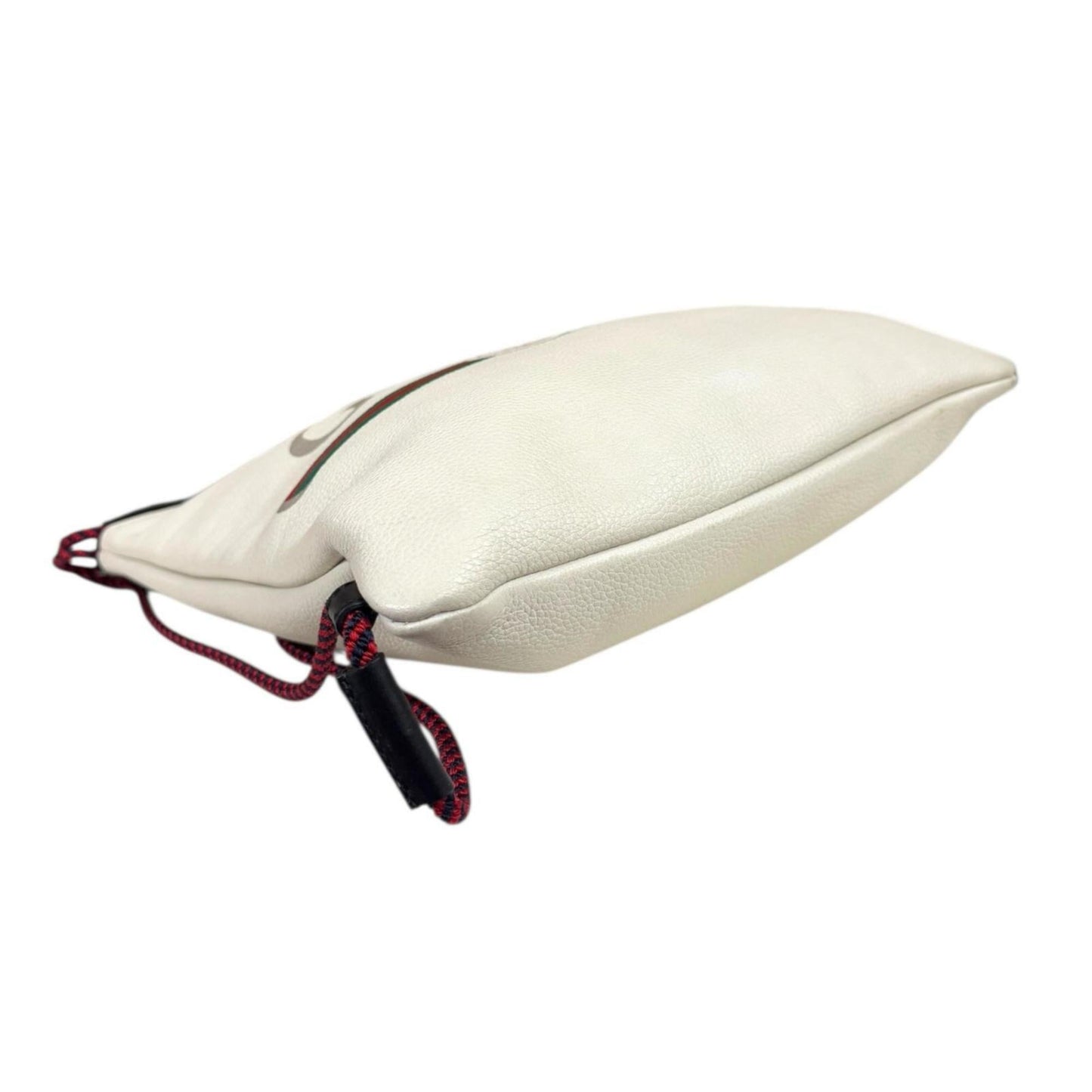 Gucci White Leather Backpack Basket ( )