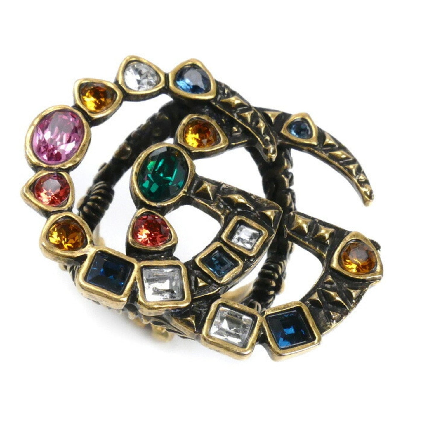 Gucci Gold Multi-Color Band Ring ( )