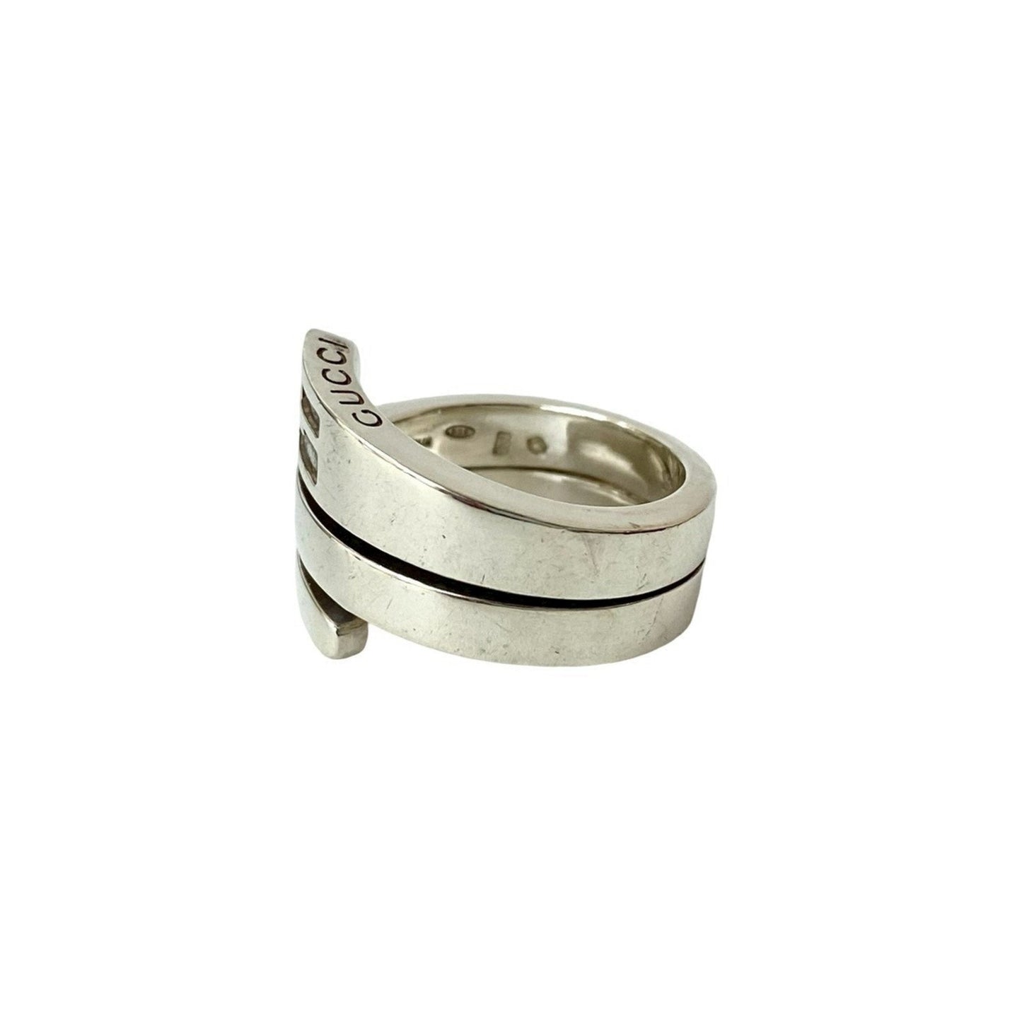 Gucci Silver Silver 925 Band Ring ( )