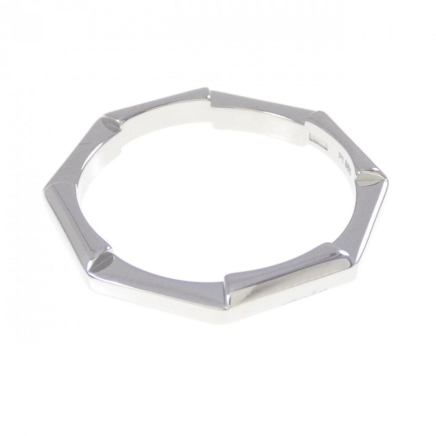 Gucci Platinum Platinum 950 Band Ring ( )