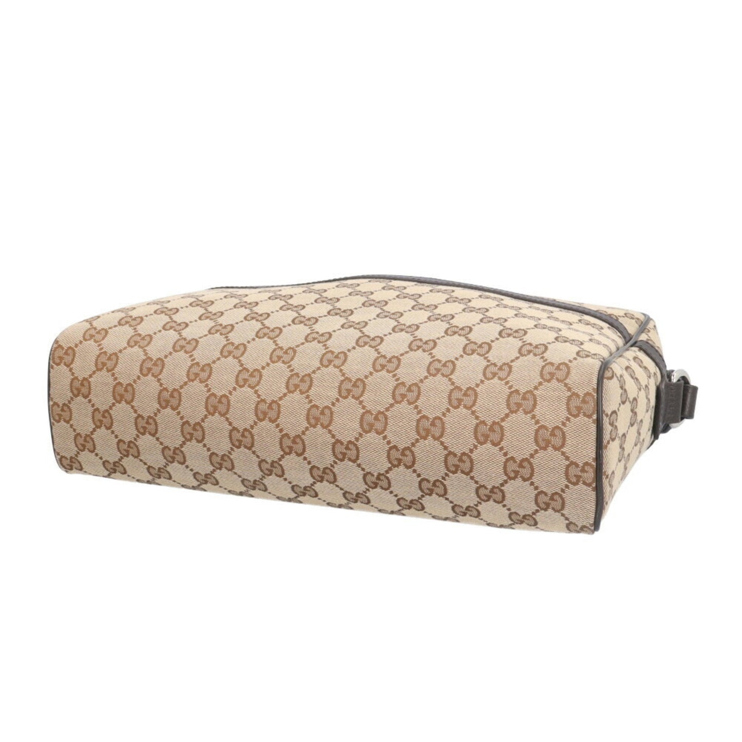 Gucci Gg Canvas Beige Brown Gg Canvas Shoulder Bag ( )