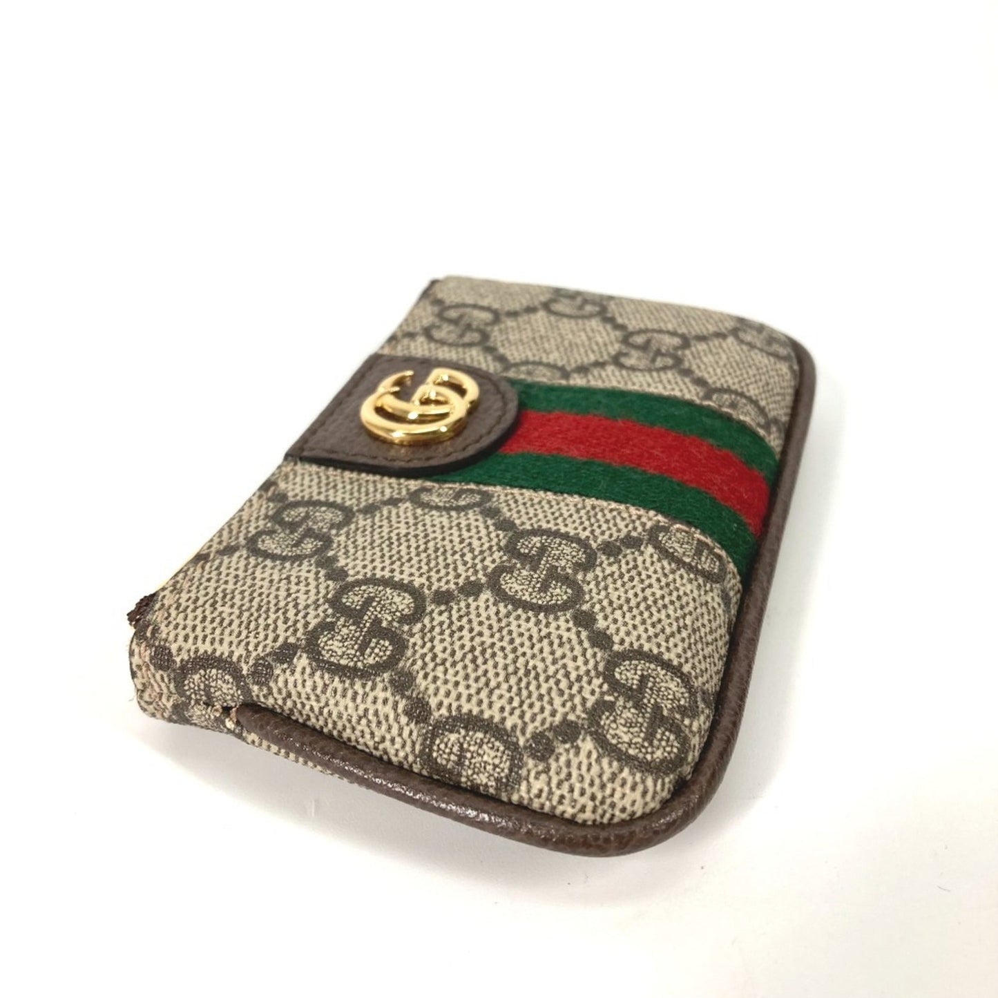 Gucci Beige Gg Supreme Coin Purse/Coin Case ( )