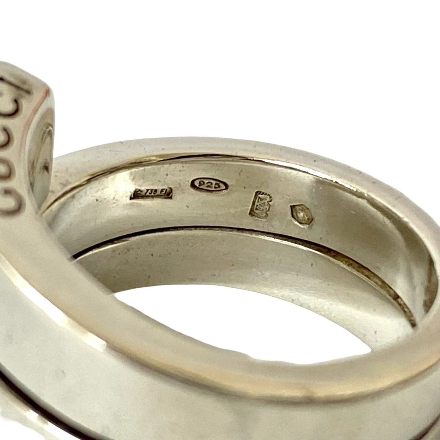 Gucci Silver Silver 925 Band Ring ( )