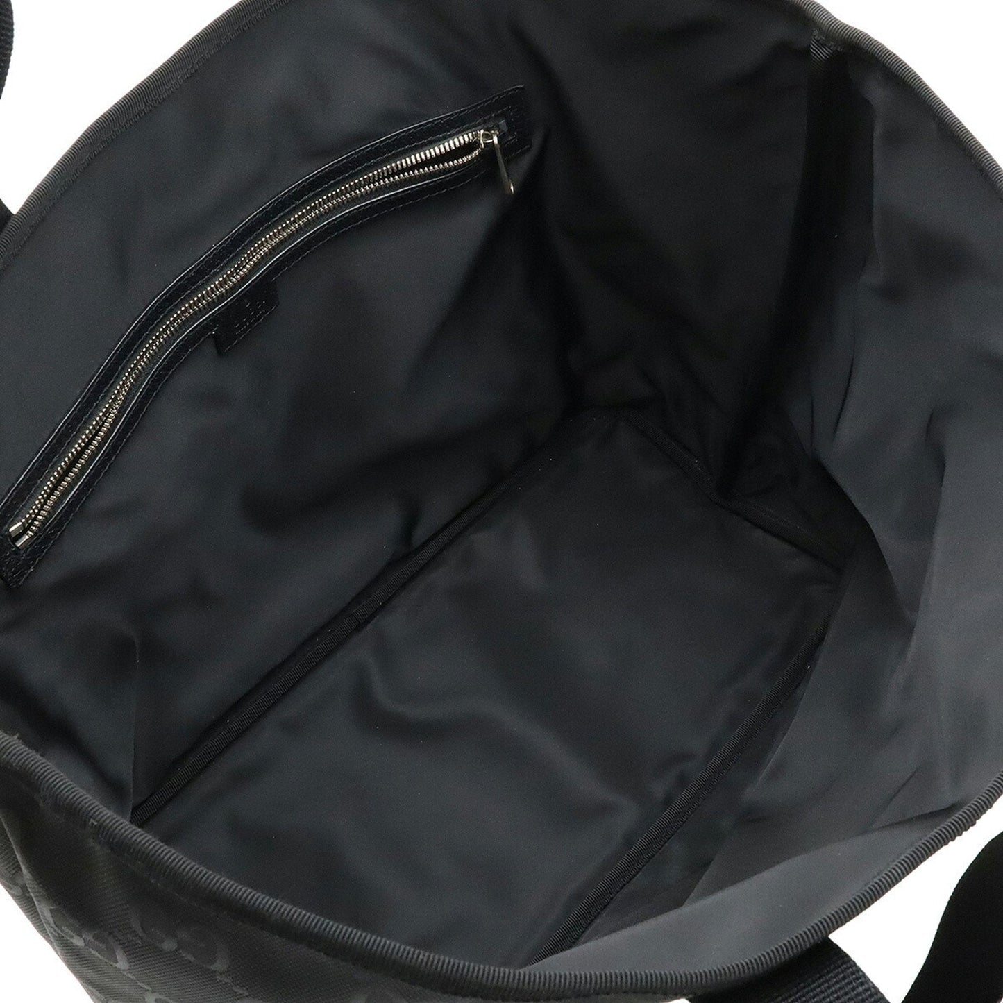 Gucci Black Nylon Canvas Shoulder Bag ( )
