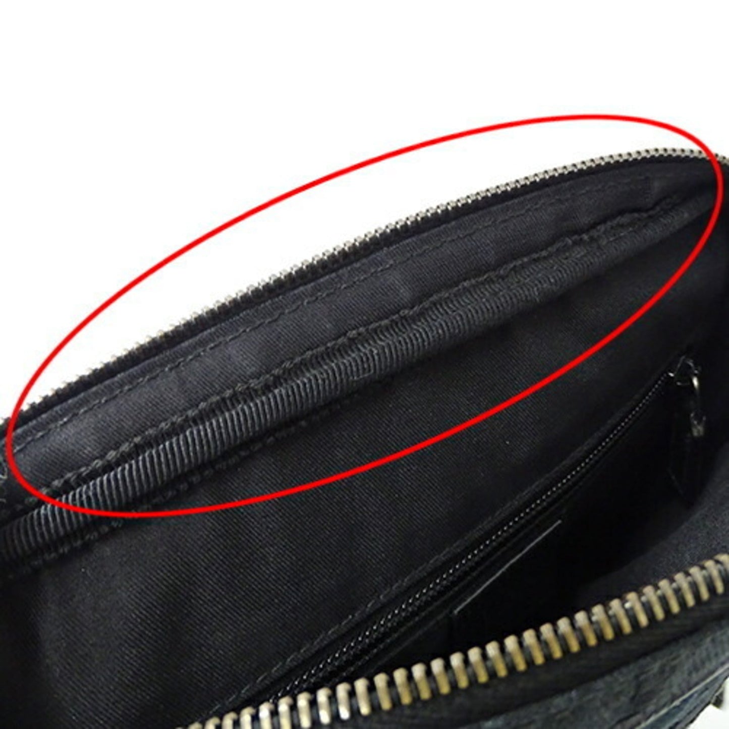 Gucci Black Gg Canvas Shoulder Bag ( )