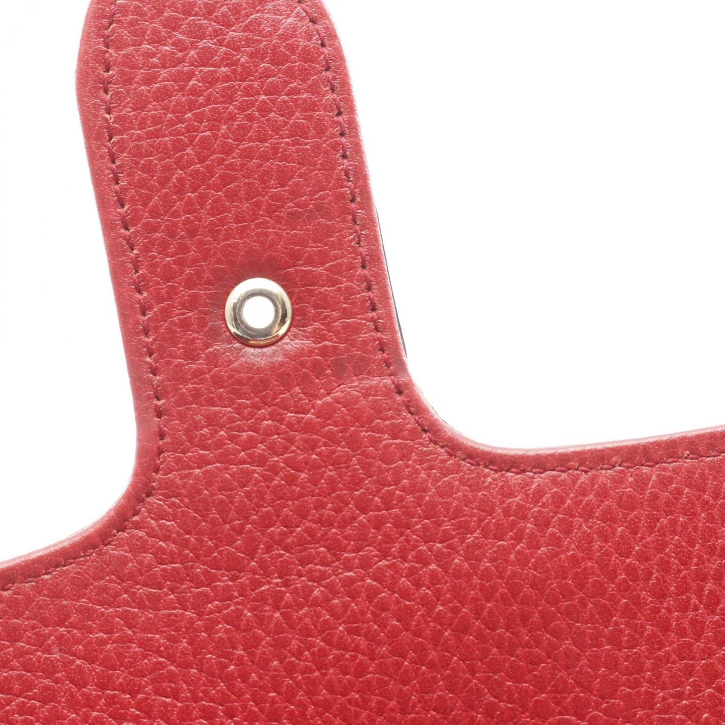 Gucci Red Color Leather Shoulder Bag ( )