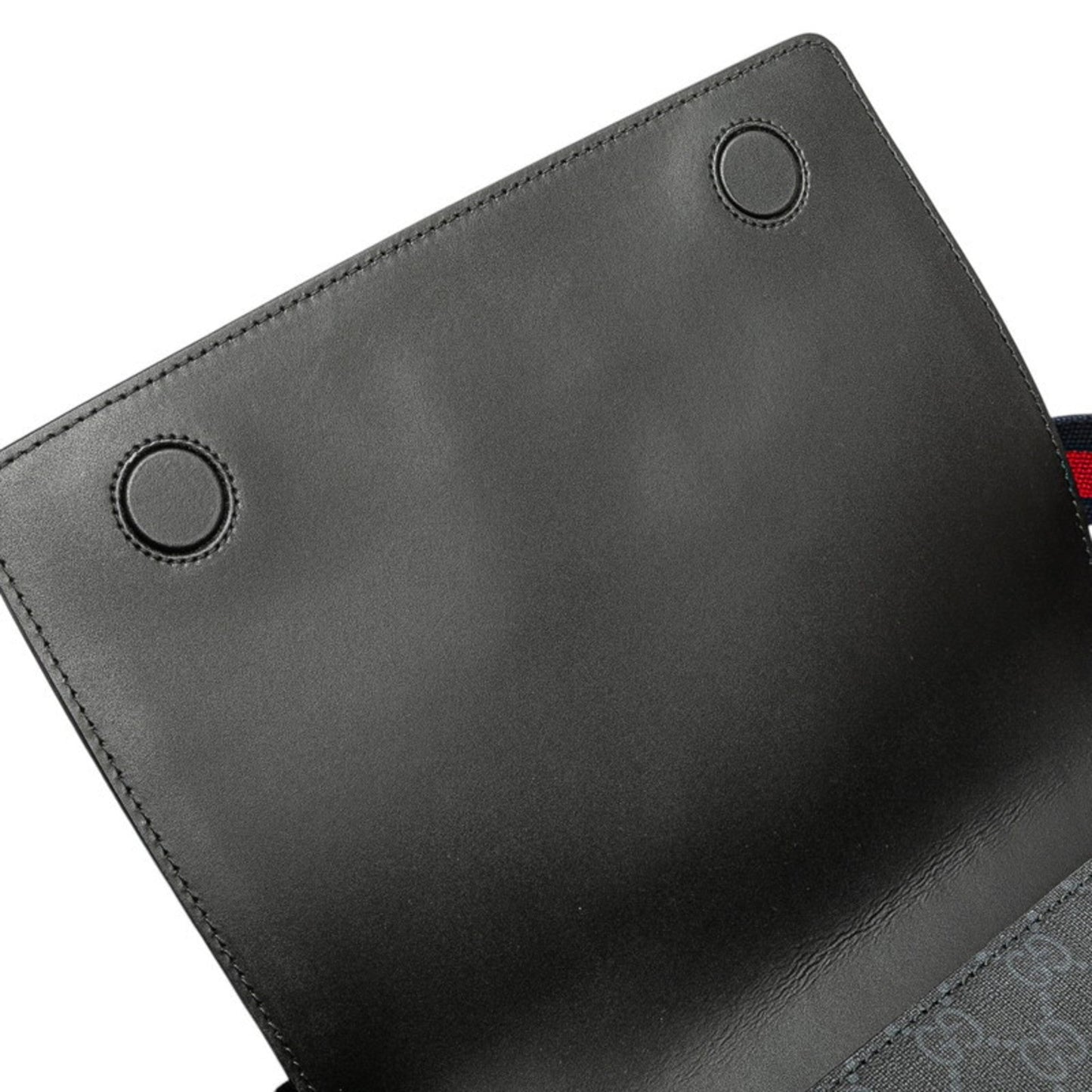 Gucci Black Pvc Leather Shoulder Bag ( )
