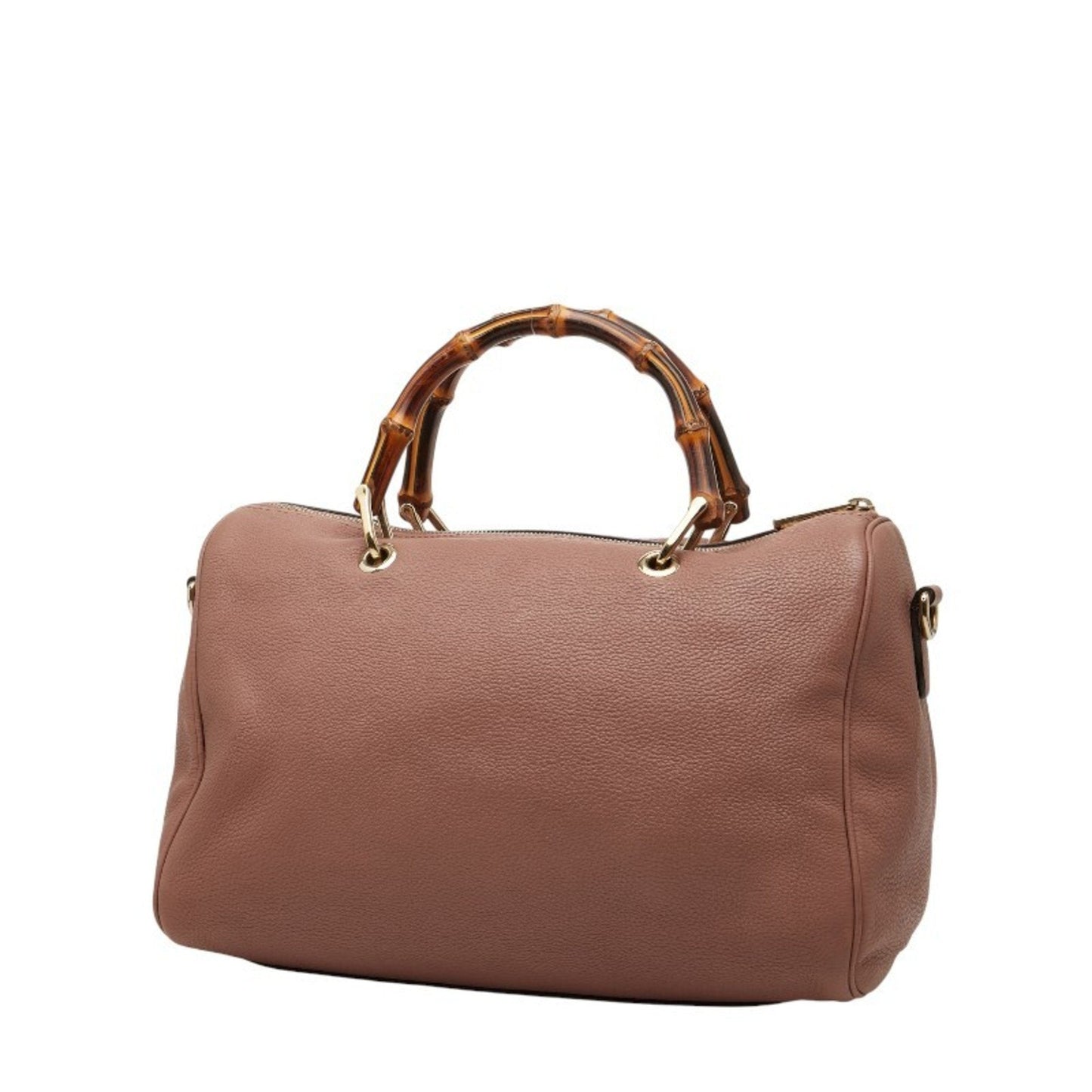 Gucci Pink Leather Handbag Shoulder Bag ( )