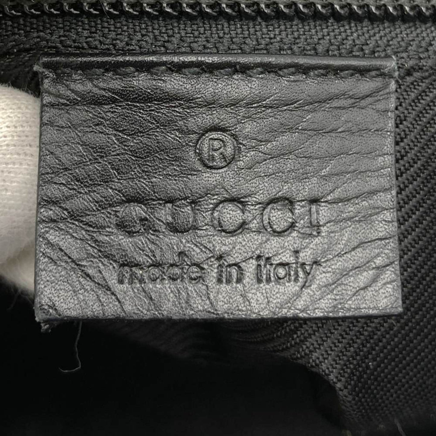 Gucci Black Gg Canvas Tote Bag ( )
