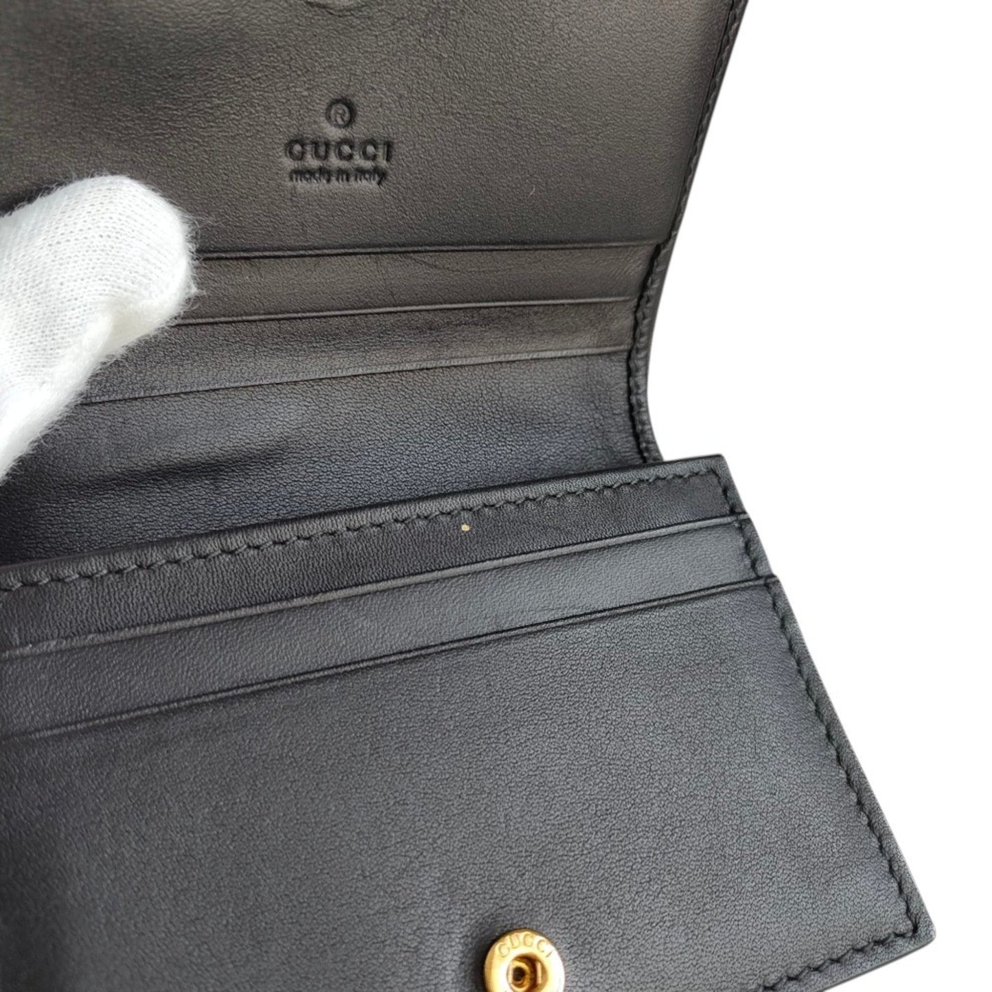 Gucci Beige Brown Gg Supreme Wallet (Bi-Fold) ( )