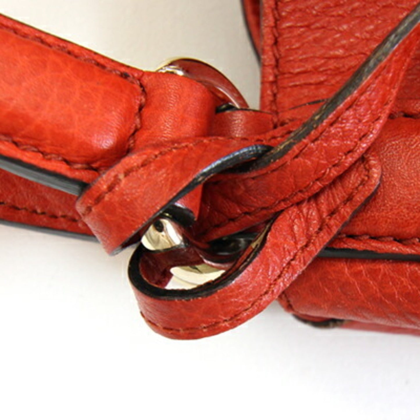 Gucci Soho Red Color Leather Tote Bag ( )