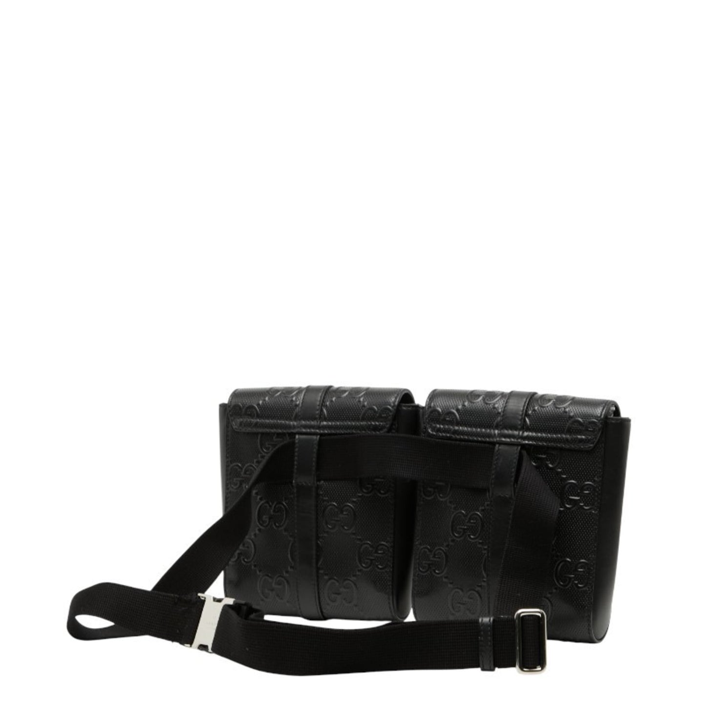 Gucci Black Leather Fanny Pack ( )
