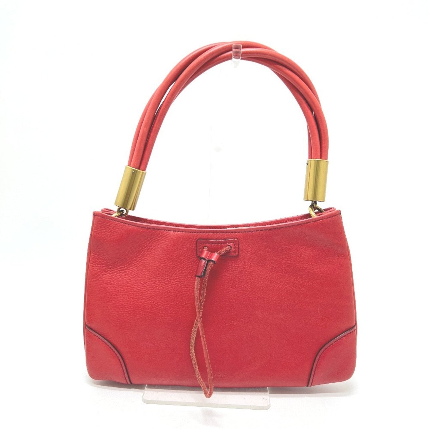 Gucci Red Color Leather Handbag ( )