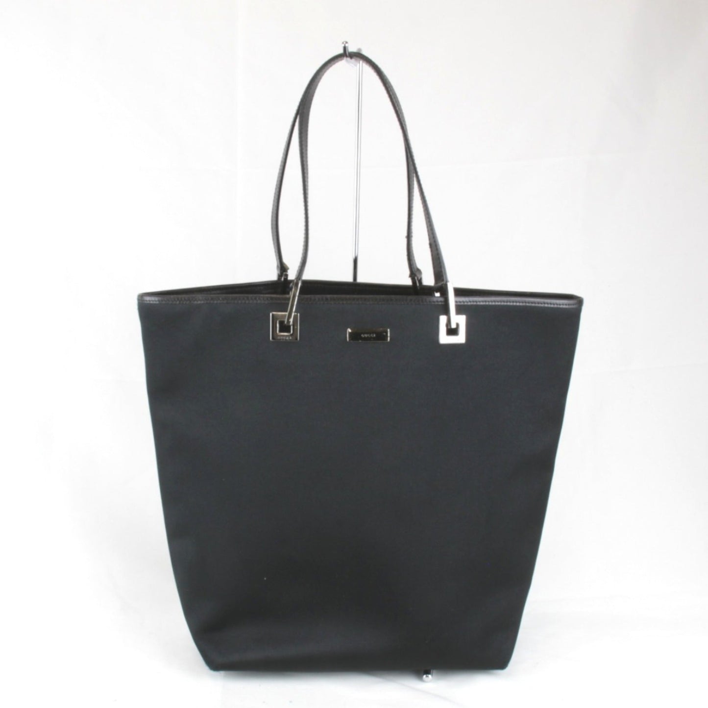 Gucci Black Satin Tote Bag ( )
