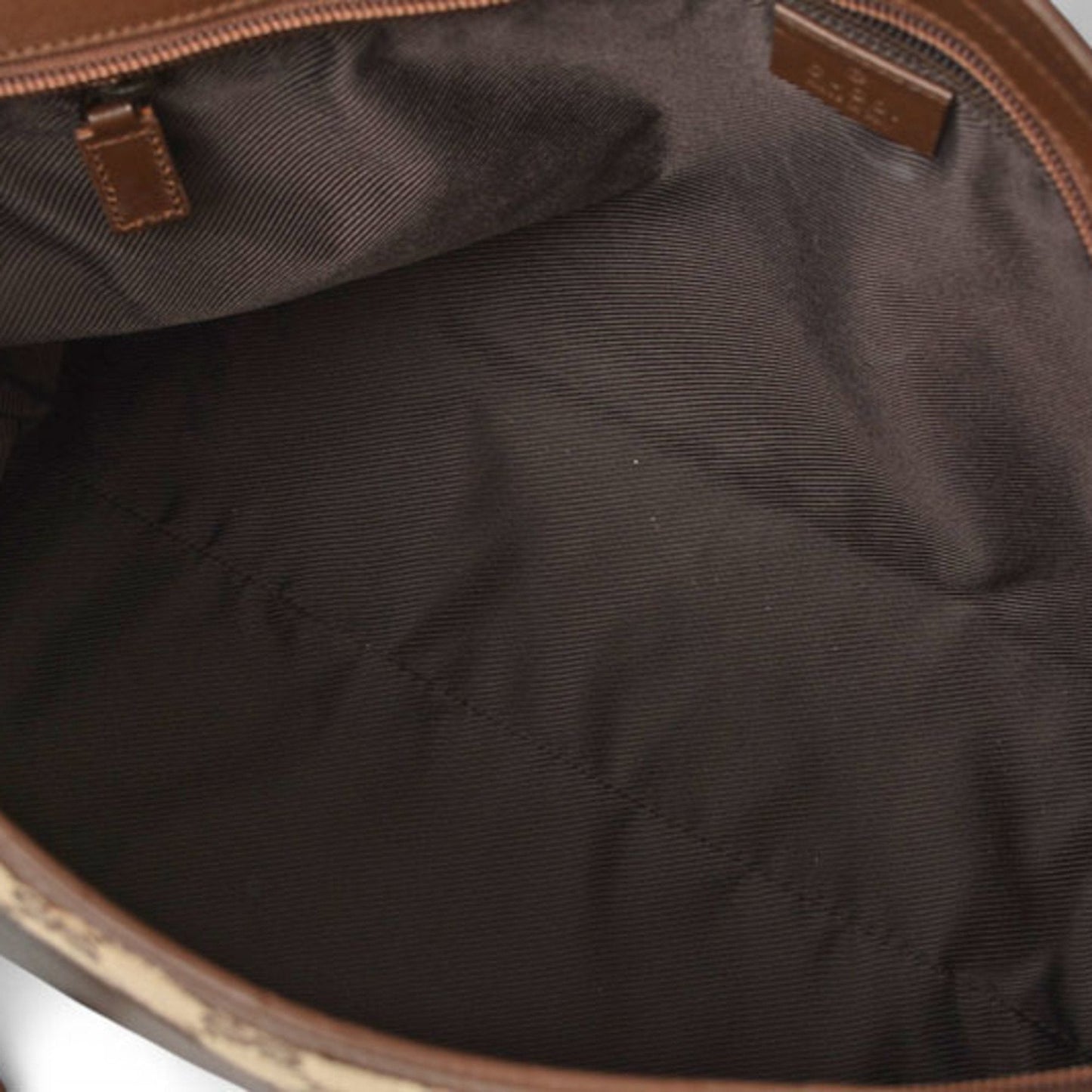 Gucci Brown Gg Beige Gg Canvas Tote Bag ( )
