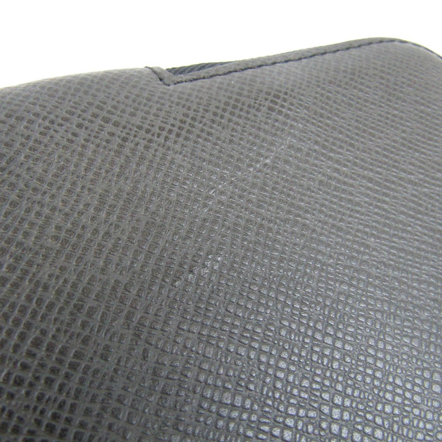 LOUIS VUITTON Etui 5 Cravat Tie Case M30302 Men's Cravat Taiga Leather Black