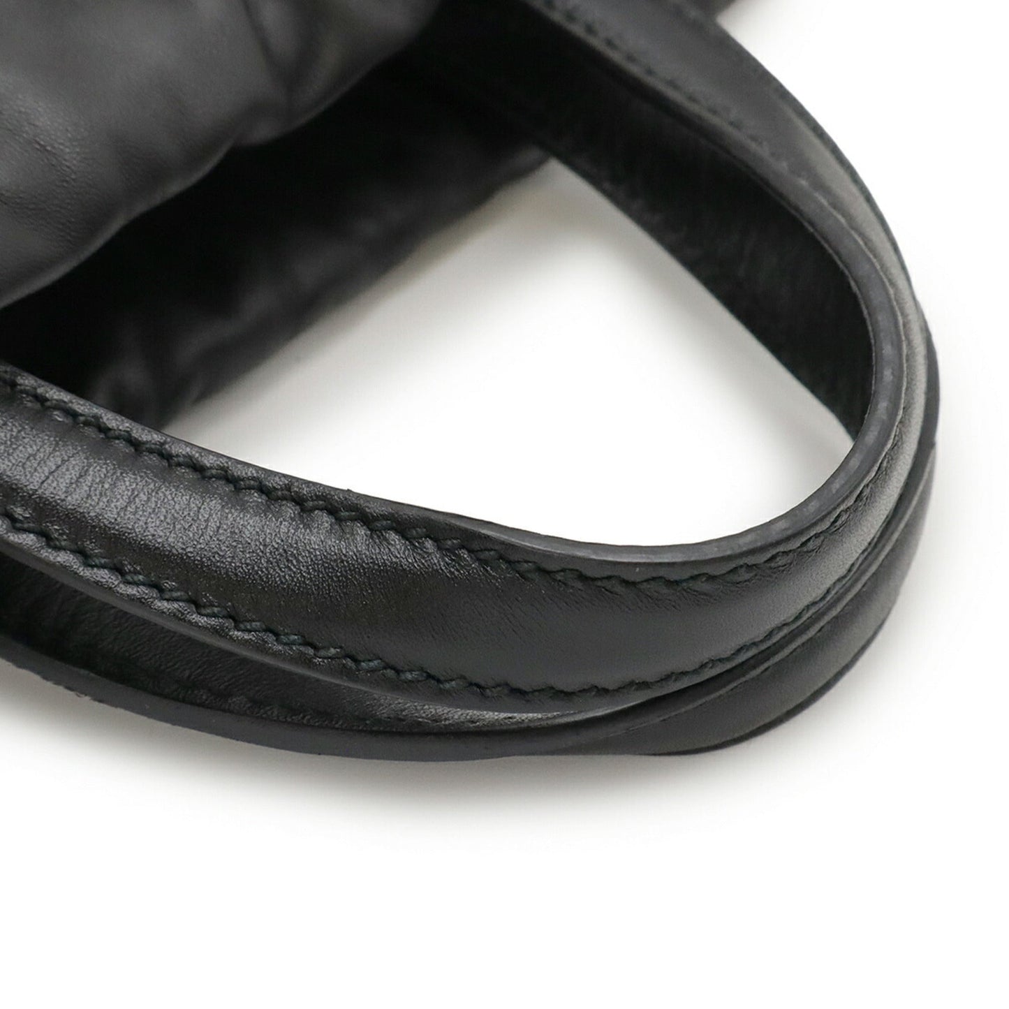 Gucci Black Green Red Color Leather Backpack ( )