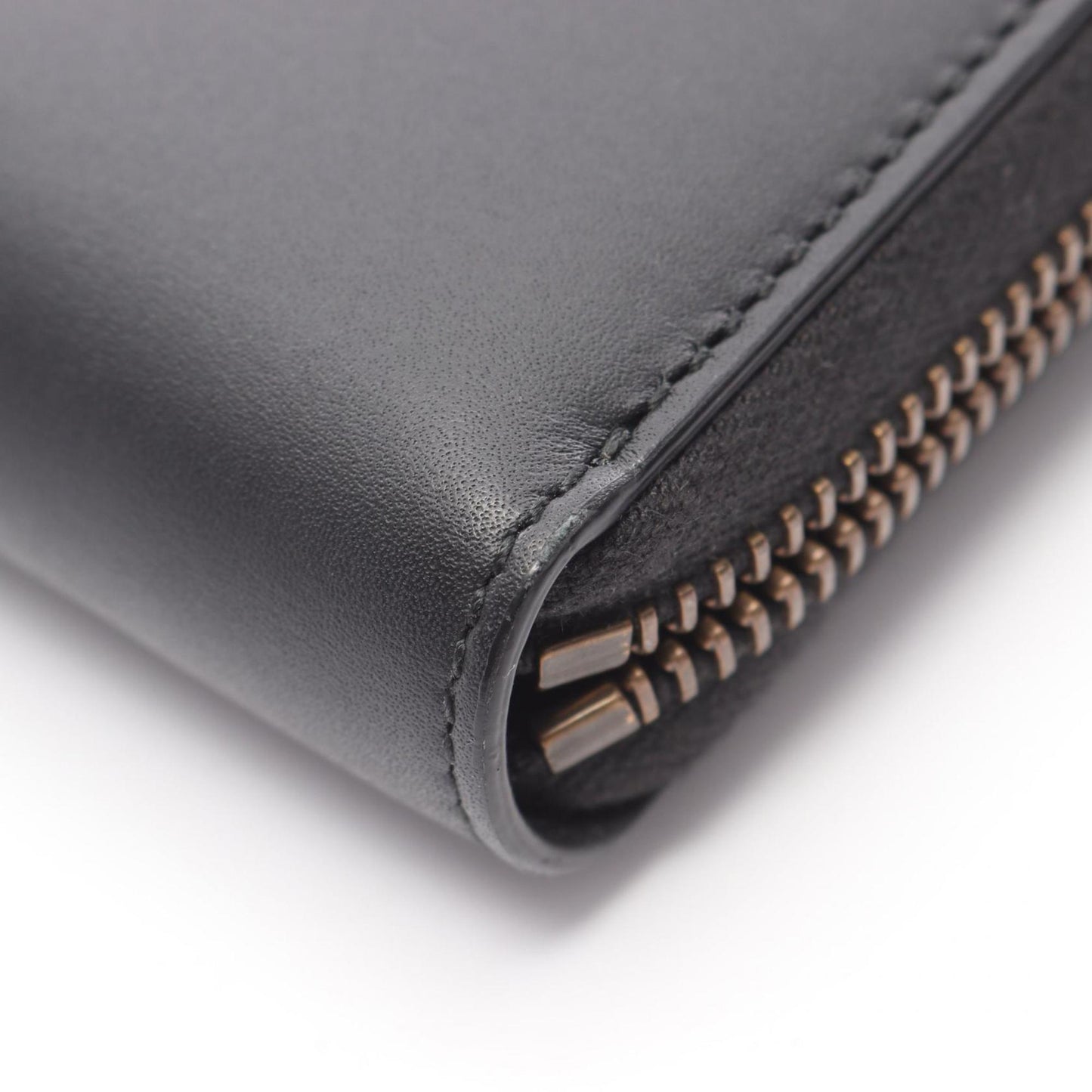 Gucci Black Leather Long Wallet (Bi-Fold) ( )
