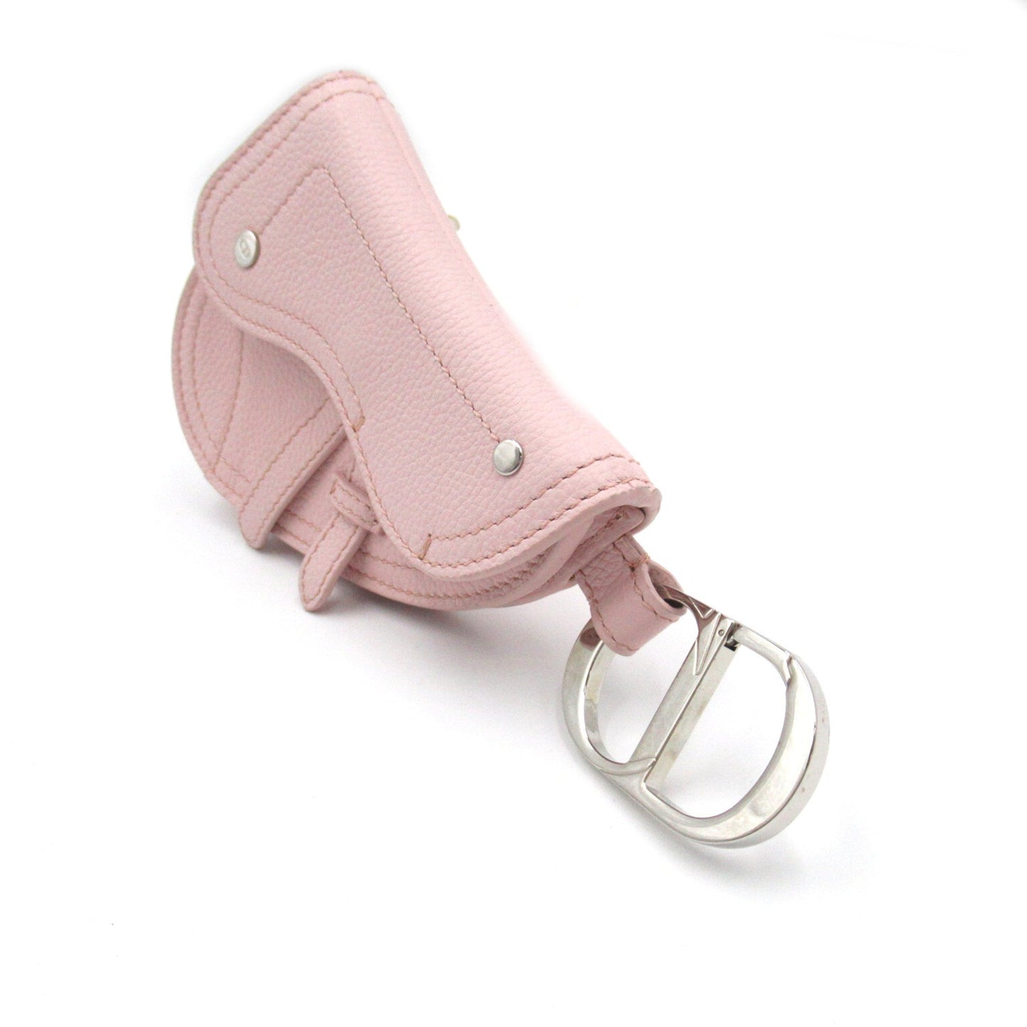 Dior Saddle type pouch Pink leather