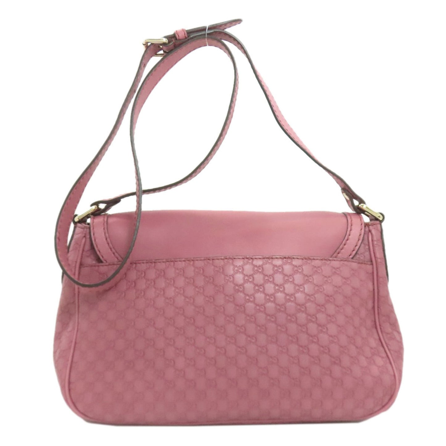 Gucci Pink Leather Shoulder Bag ( )