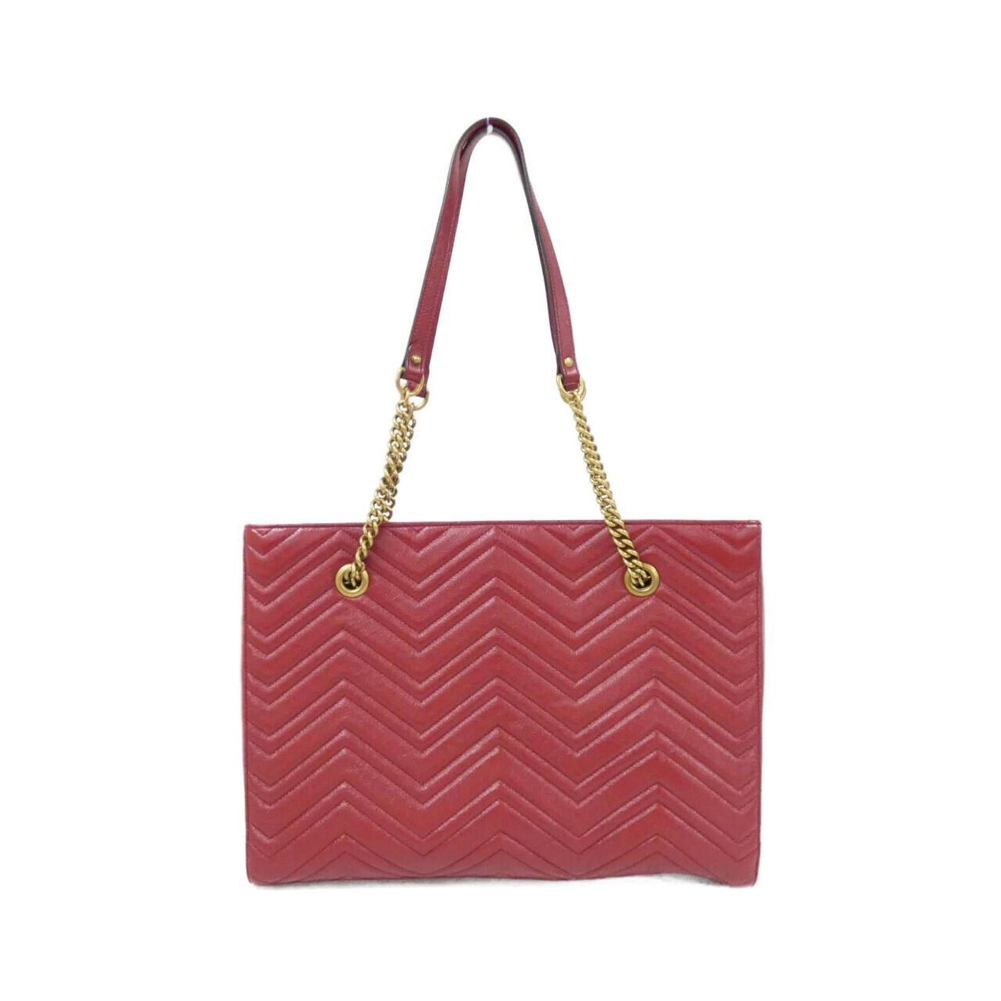 Gucci Red Color Leather Shoulder Bag ( )