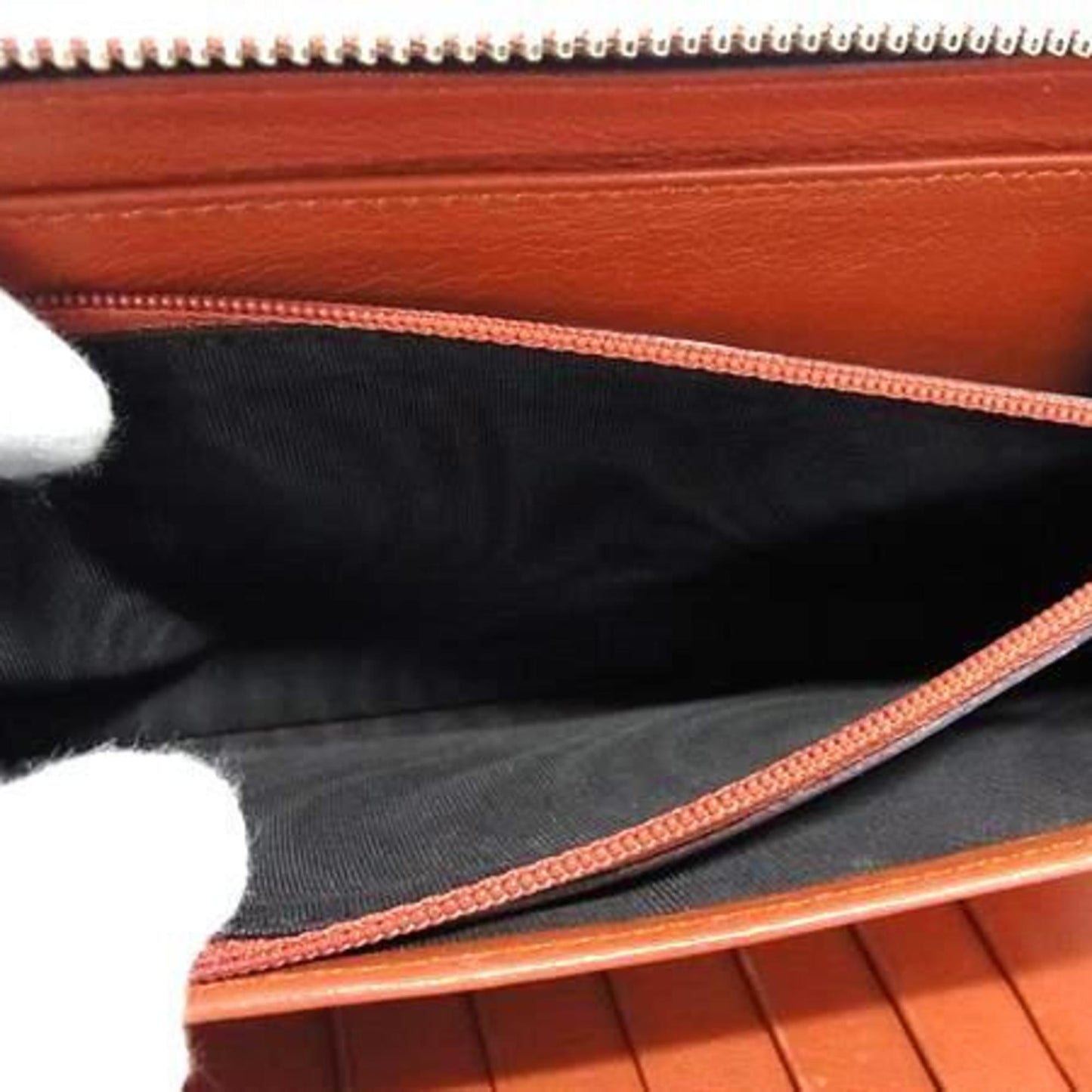 Gucci Brown Leather Long Wallet (Bi-Fold) ( )