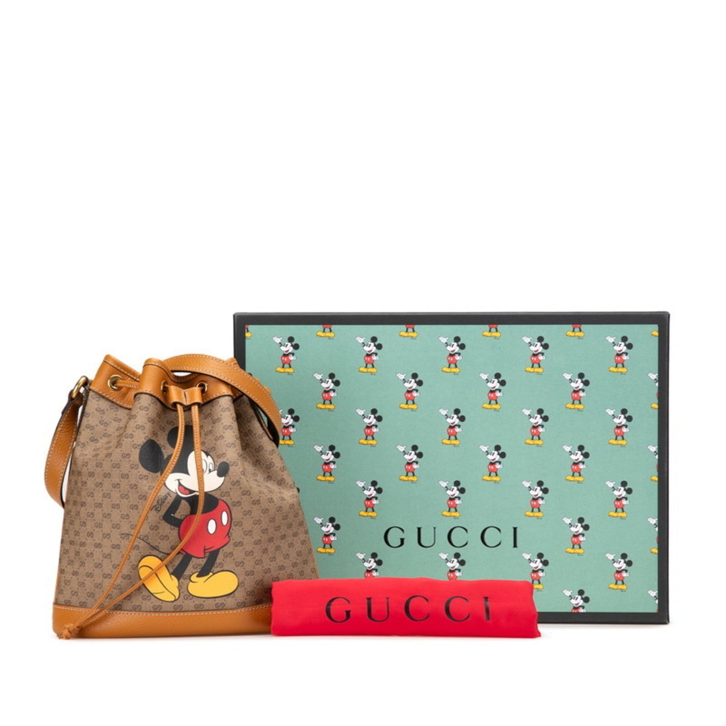 Gucci Brown Pvc Leather Shoulder Bag ( )