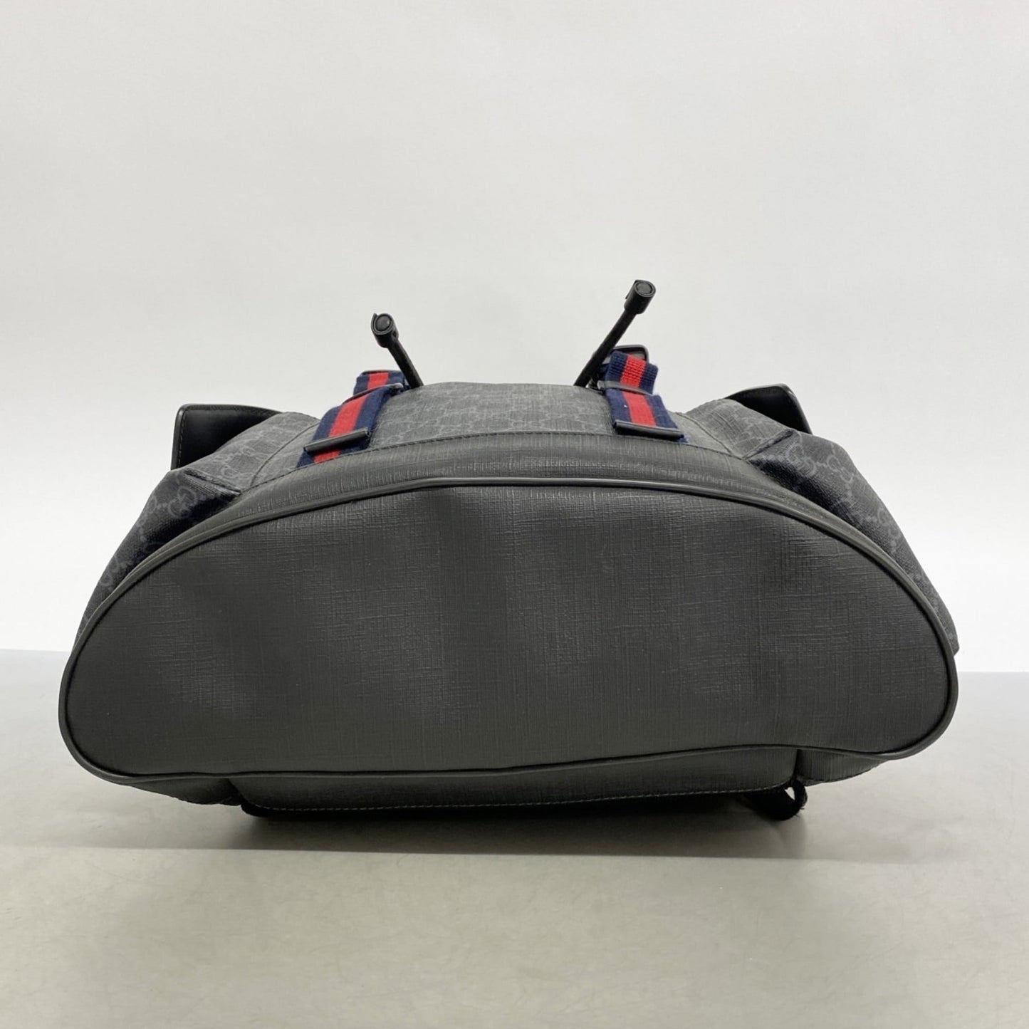 Gucci Black Pvc Backpack ( )