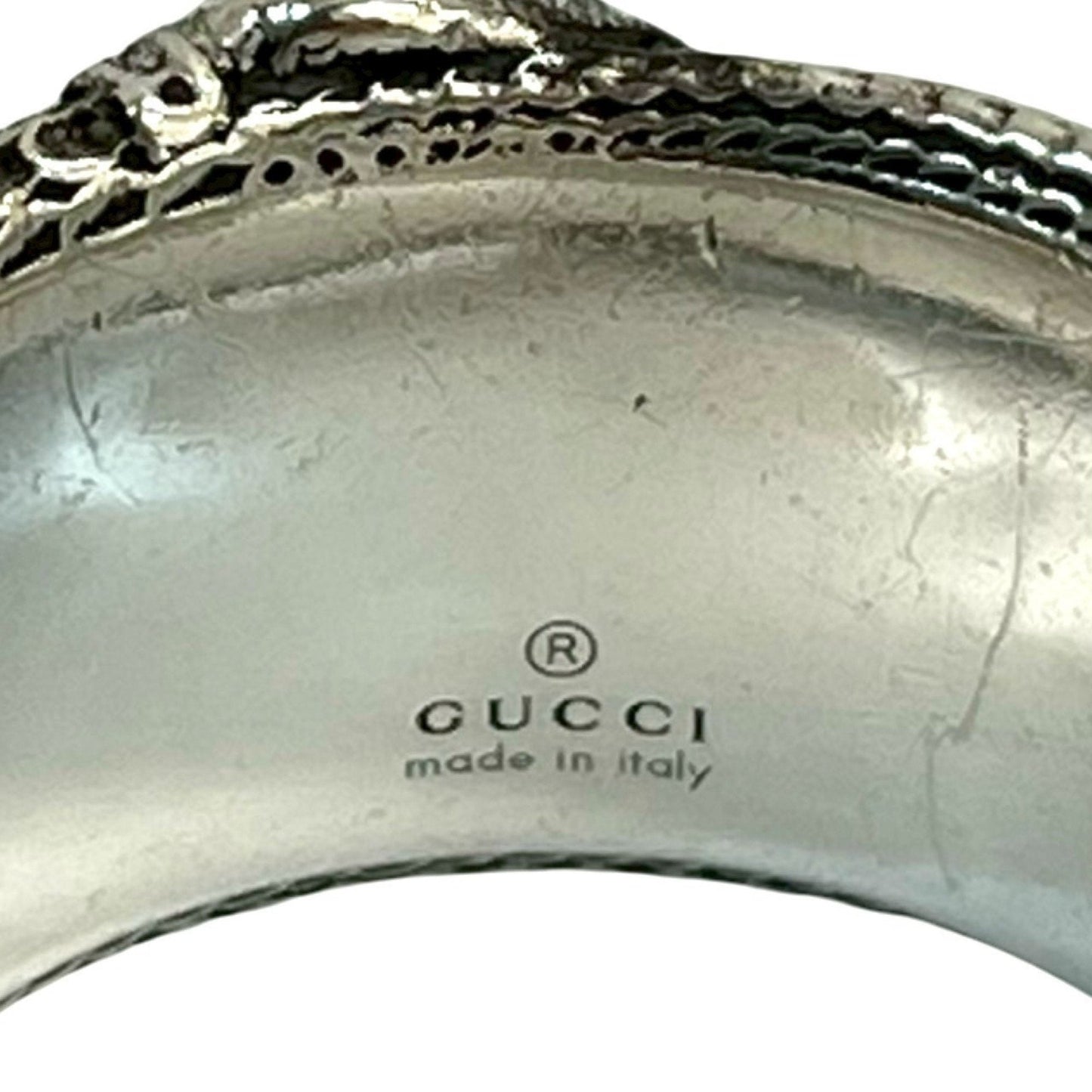 Gucci Silver Silver 925 Band Ring ( )
