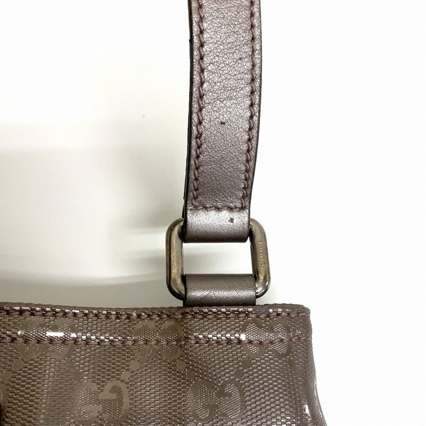 Gucci Gg Imprimé Metallic Pink Gg Imprimé Shoulder Bag Sling Bag ( )