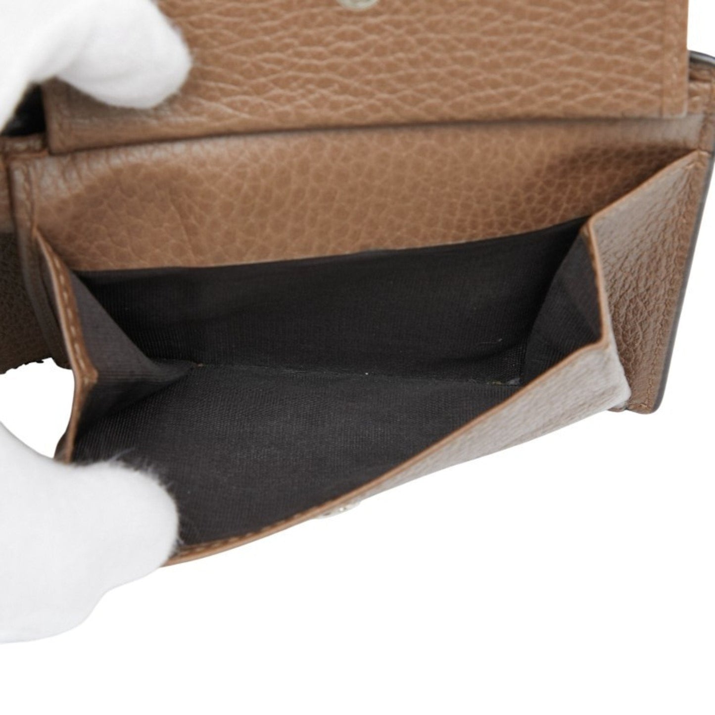 Gucci Brown Leather Wallet (Bi-Fold) ( )