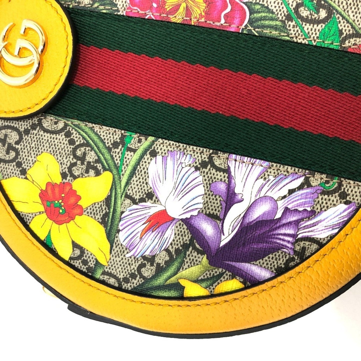 Gucci Yellow Gg Supreme Shoulder Bag ( )