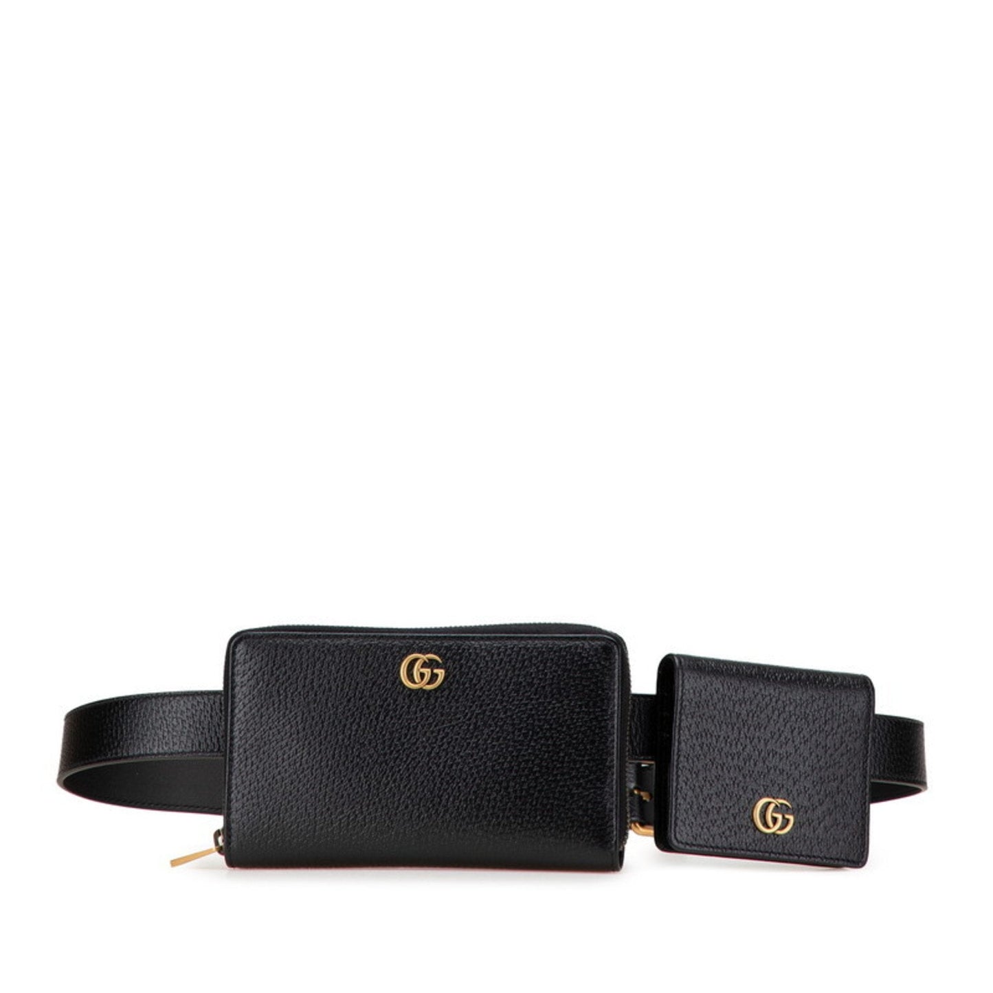Gucci Black Leather Fanny Pack ( )