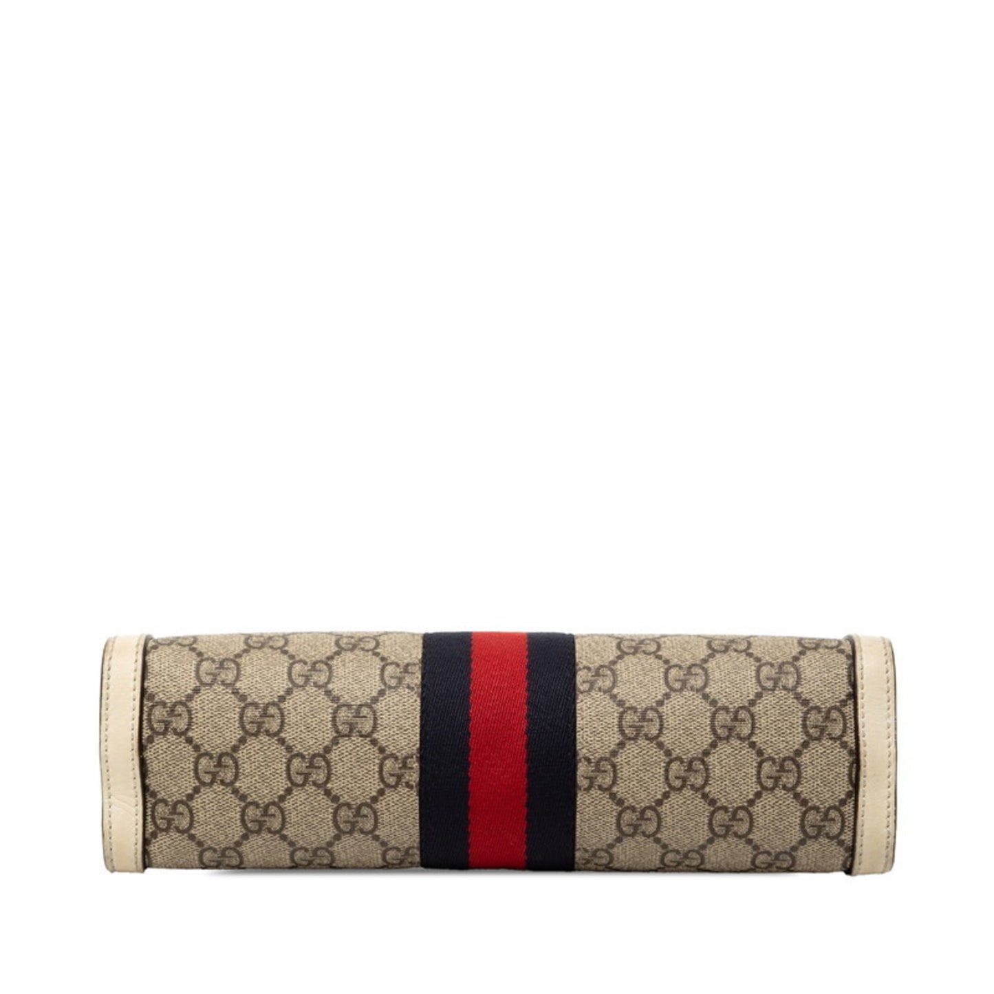 Gucci Beige Ivory Pvc Leather Shoulder Bag ( )