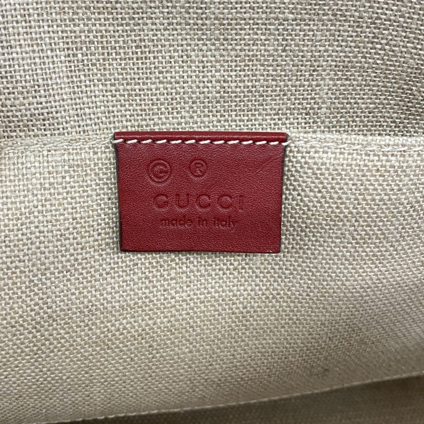 Gucci Red Color Leather Handbag ( )