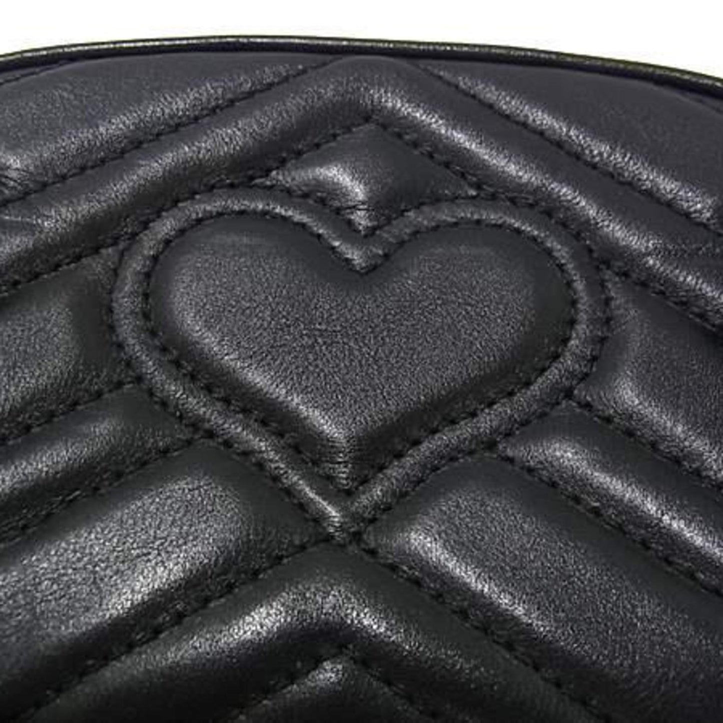 Gucci Black Leather Fanny Pack Shoulder Bag ( )