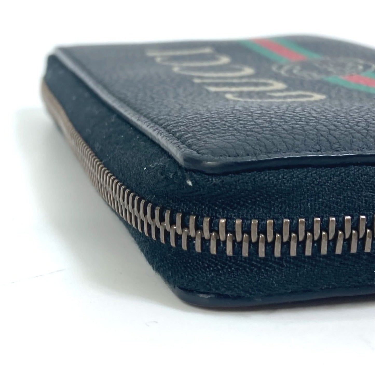 Gucci Black Leather Long Wallet (Bi-Fold) ( )