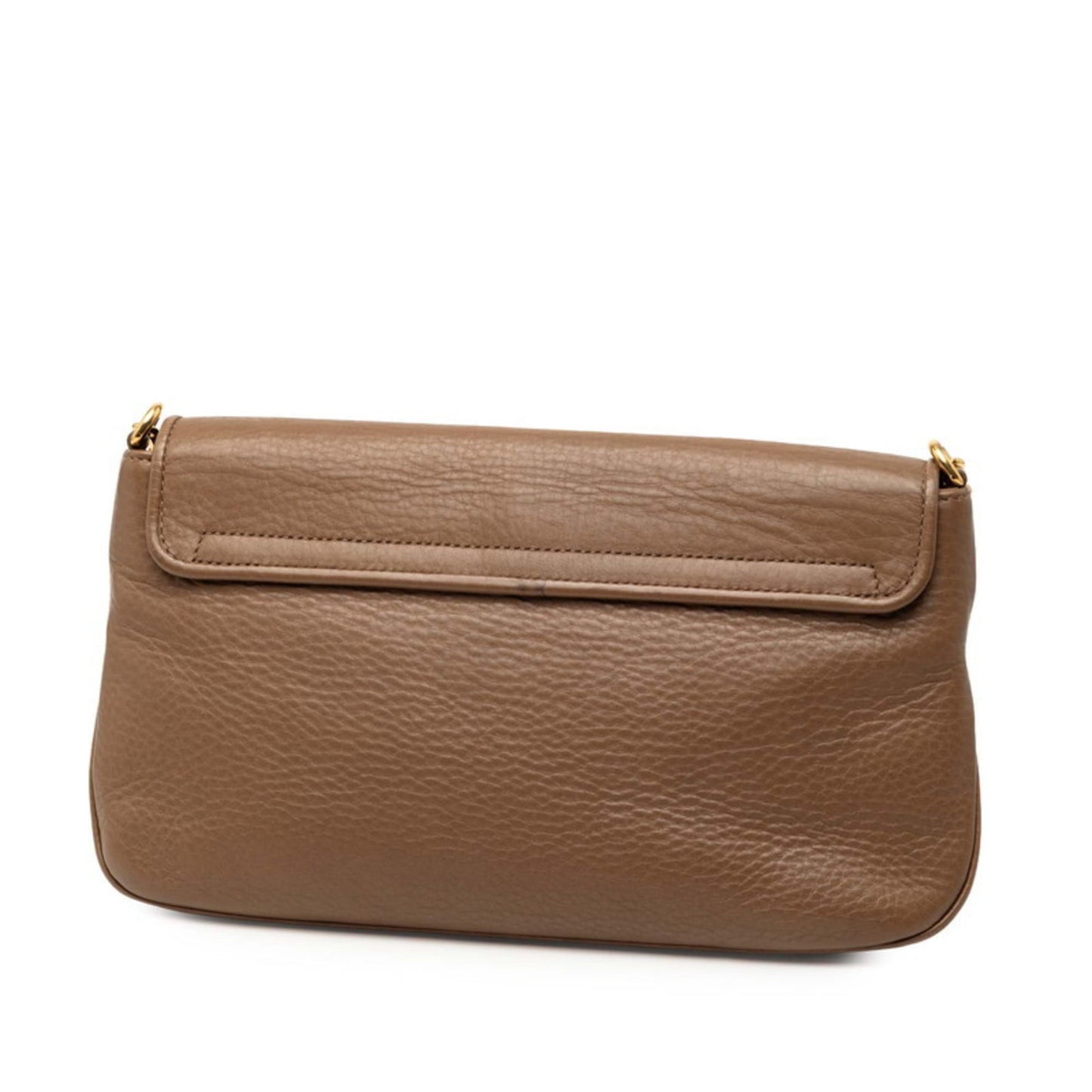 Gucci Brown Leather Shoulder Bag ( )