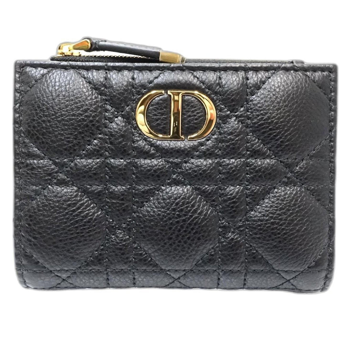 Christian Dior Black Leather Wallet (Bi-Fold) ()