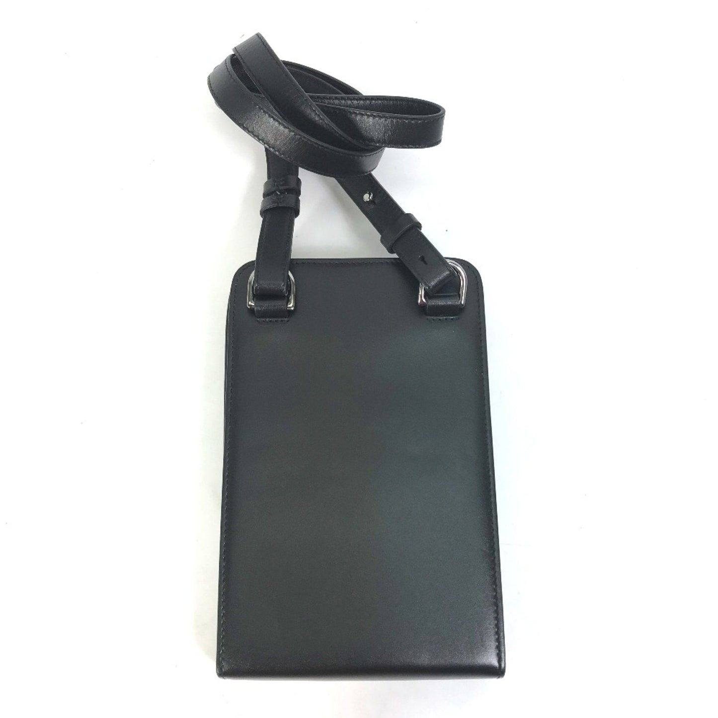 Christian Dior Black Leather Shoulder Bag ()