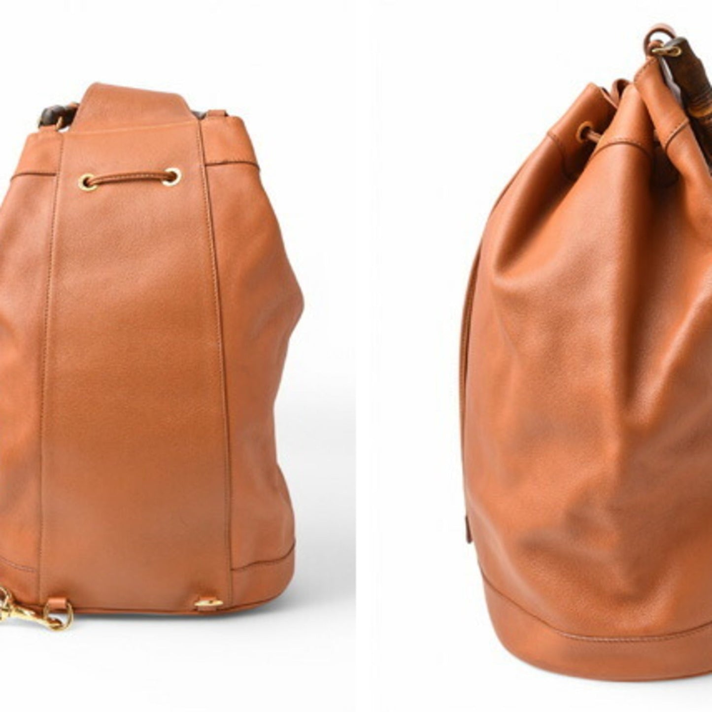 Gucci Brown Leather Shoulder Bag Sling Bag ( )