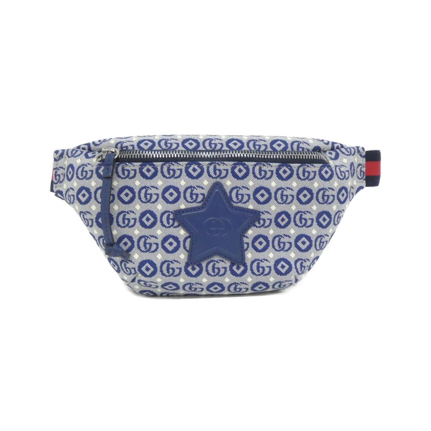 Gucci Blue White Fanny Pack ( )