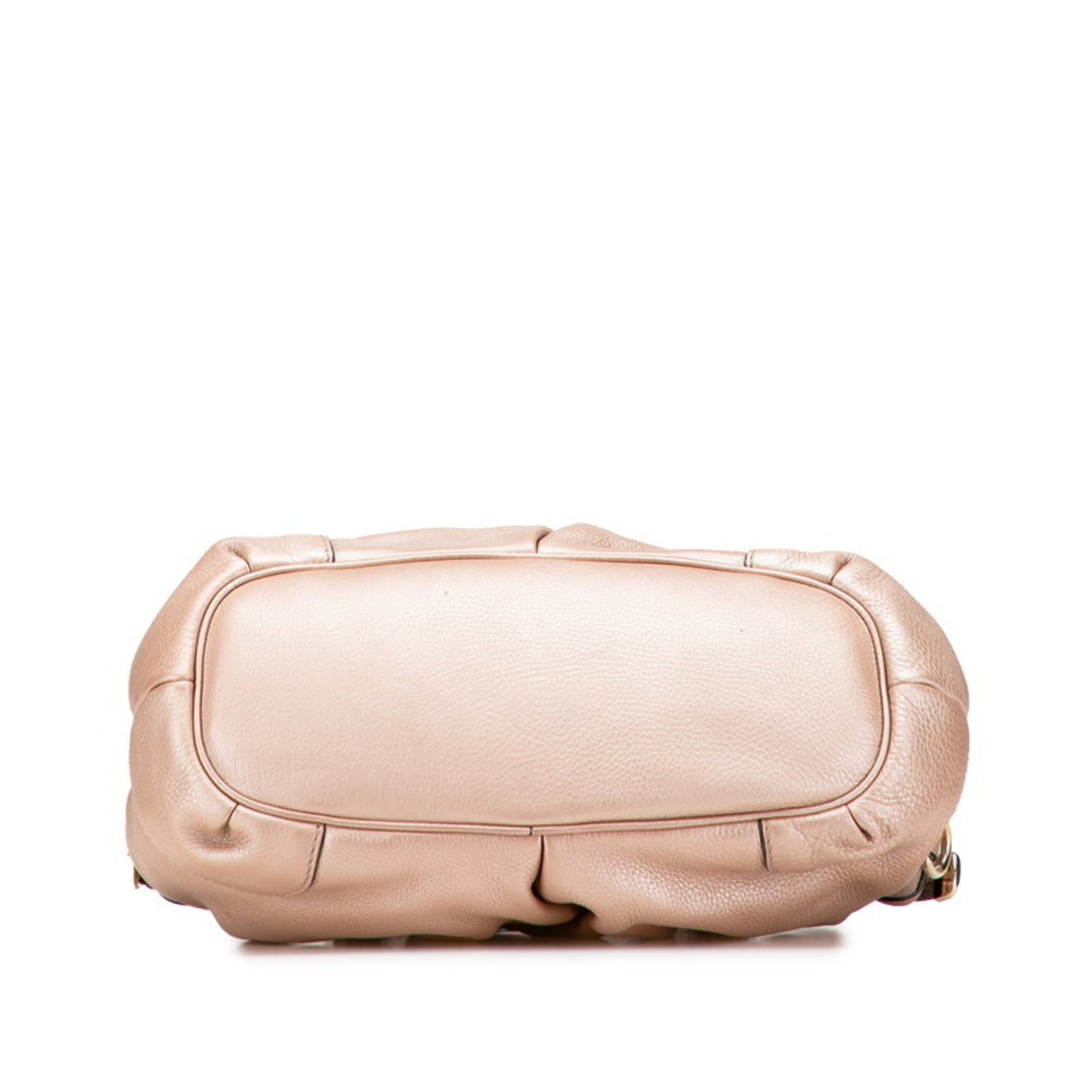 Gucci Sukey Beige Pink Beige Leather Handbag Shoulder Bag ( )