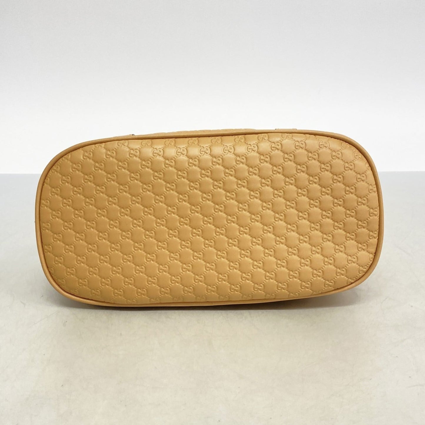 Gucci Beige Leather Handbag ( )