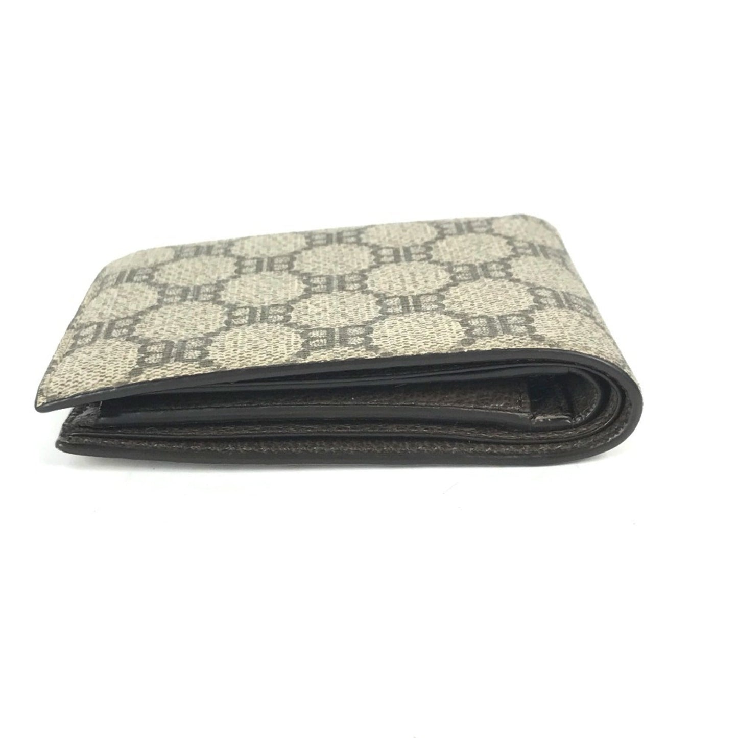 Gucci Beige Gg Supreme Wallet (Bi-Fold) ( )