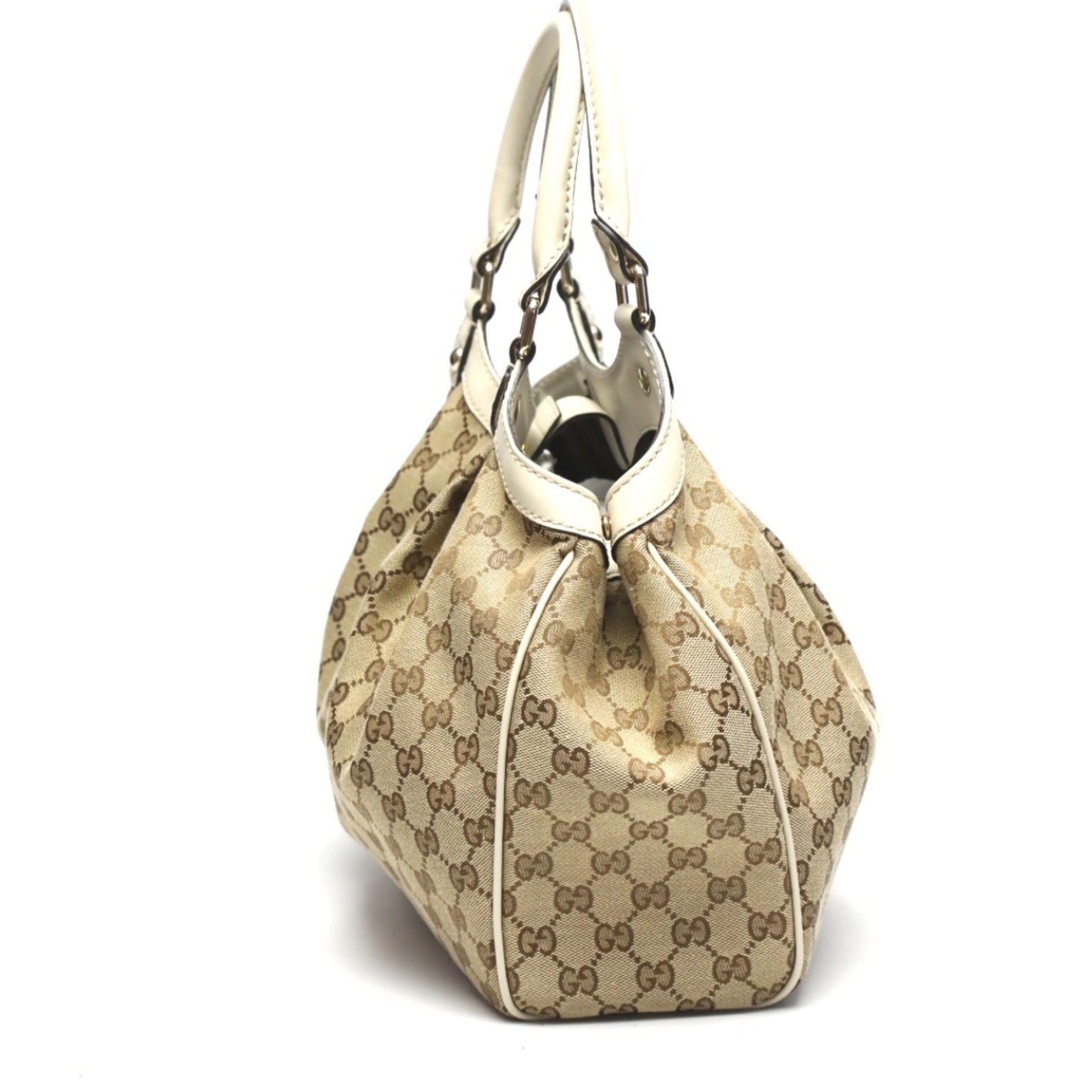 Gucci Brown Gg Canvas Handbag ( )
