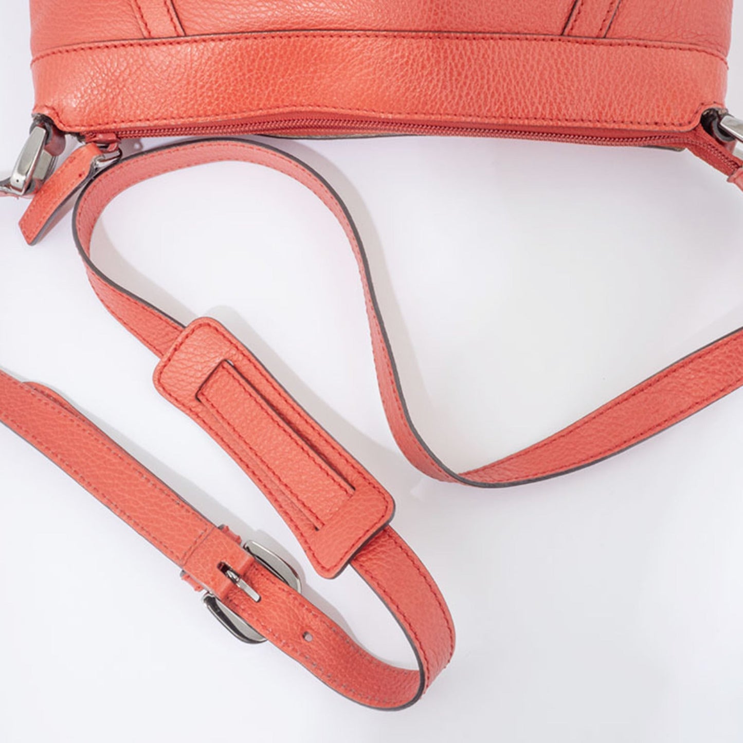 Gucci Abbey Red Color Leather Shoulder Bag ( )