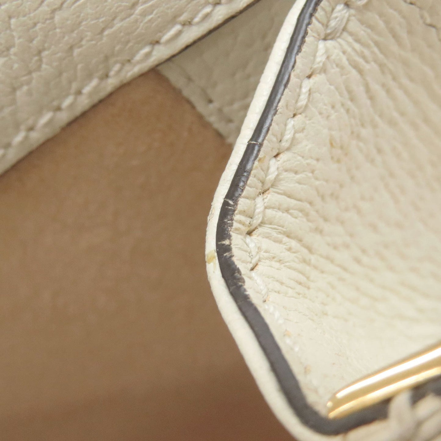 Gucci White Leather Shoulder Bag ( )