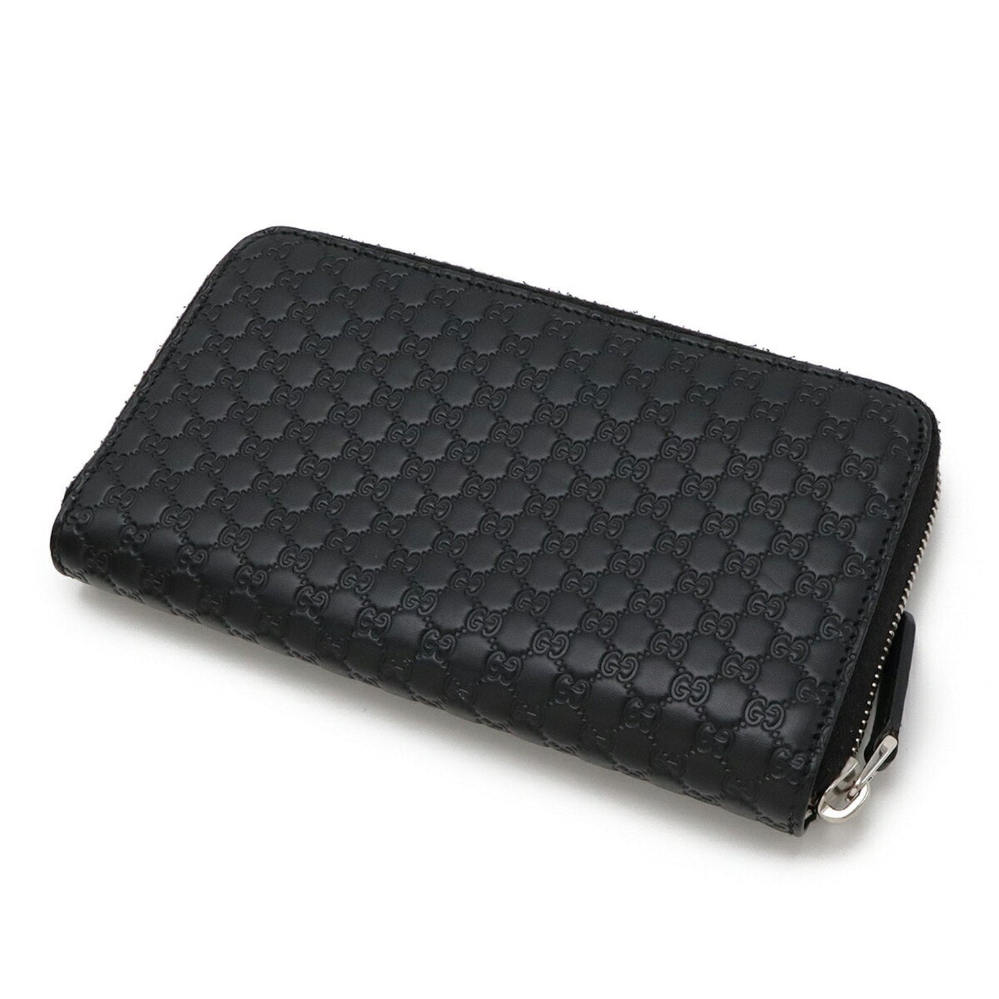 Gucci Black Leather Long Wallet (Bi-Fold) ( )
