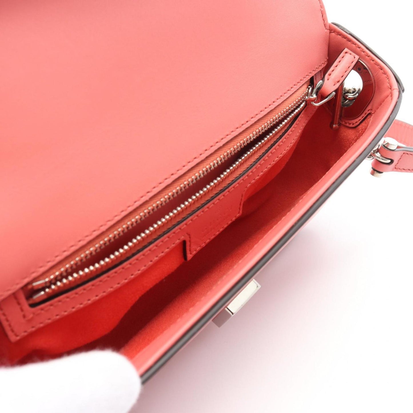 Gucci Pink Leather Shoulder Bag ( )